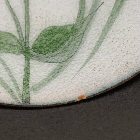 Modernist De Passille Silvestre Floral Enamel Trinket Dish - Picture 7 of 9